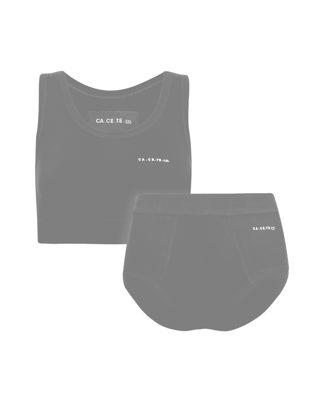 TOP E HOTPANTS PRETO