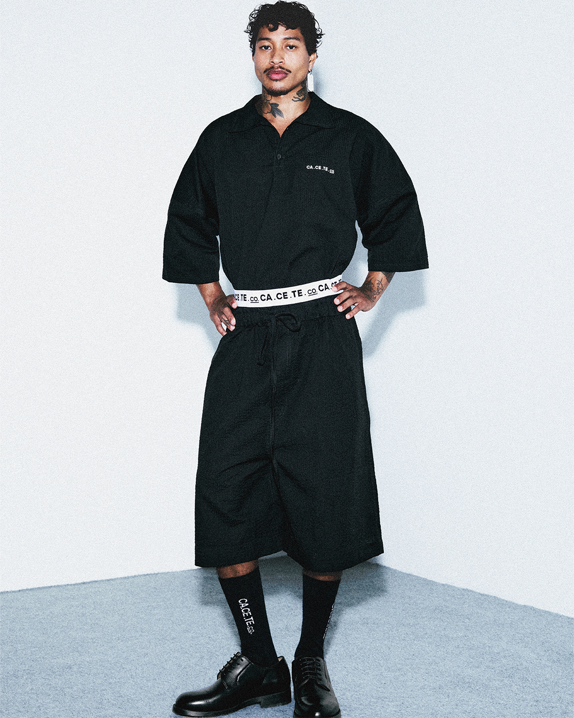 POLO PLANO PRETO